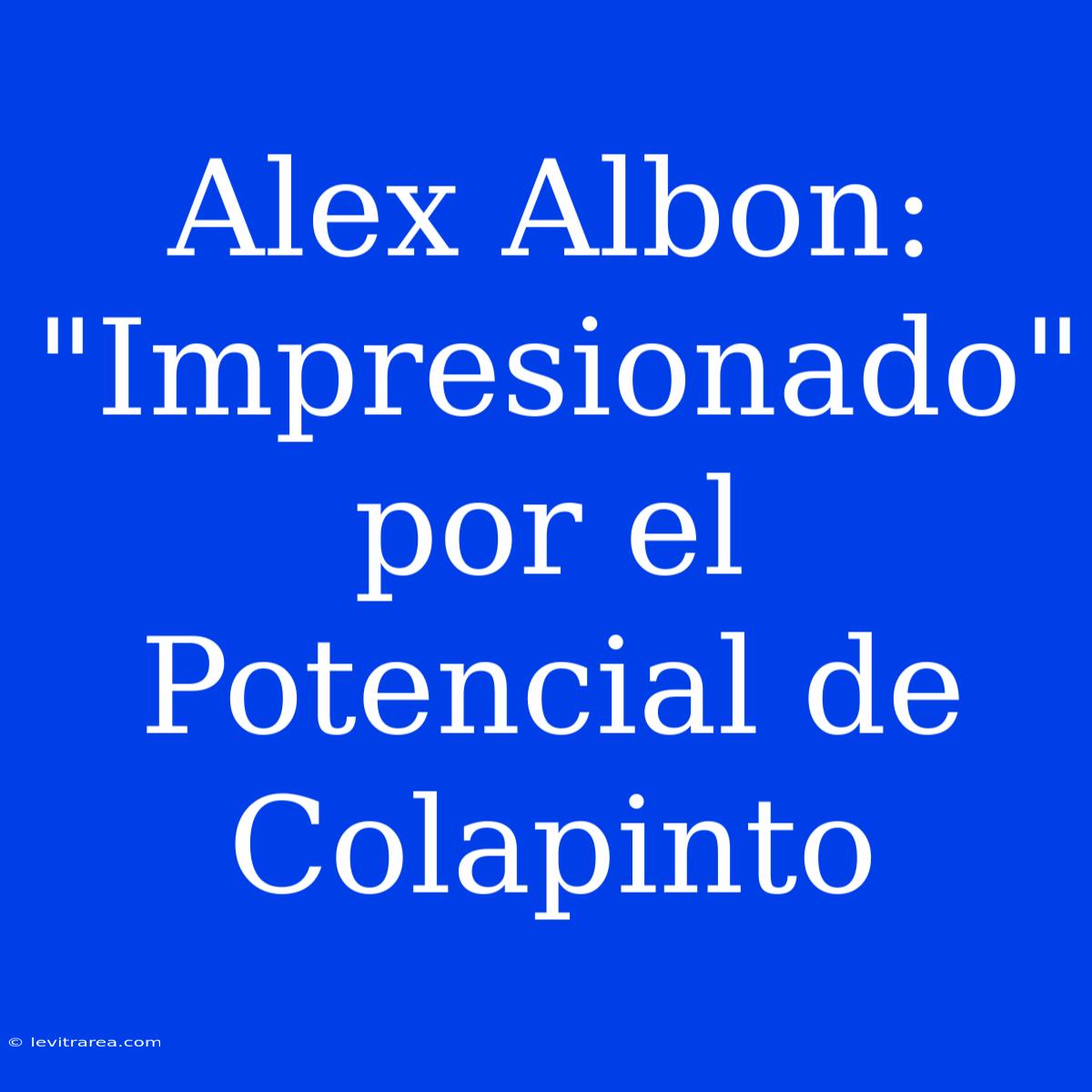 Alex Albon: 