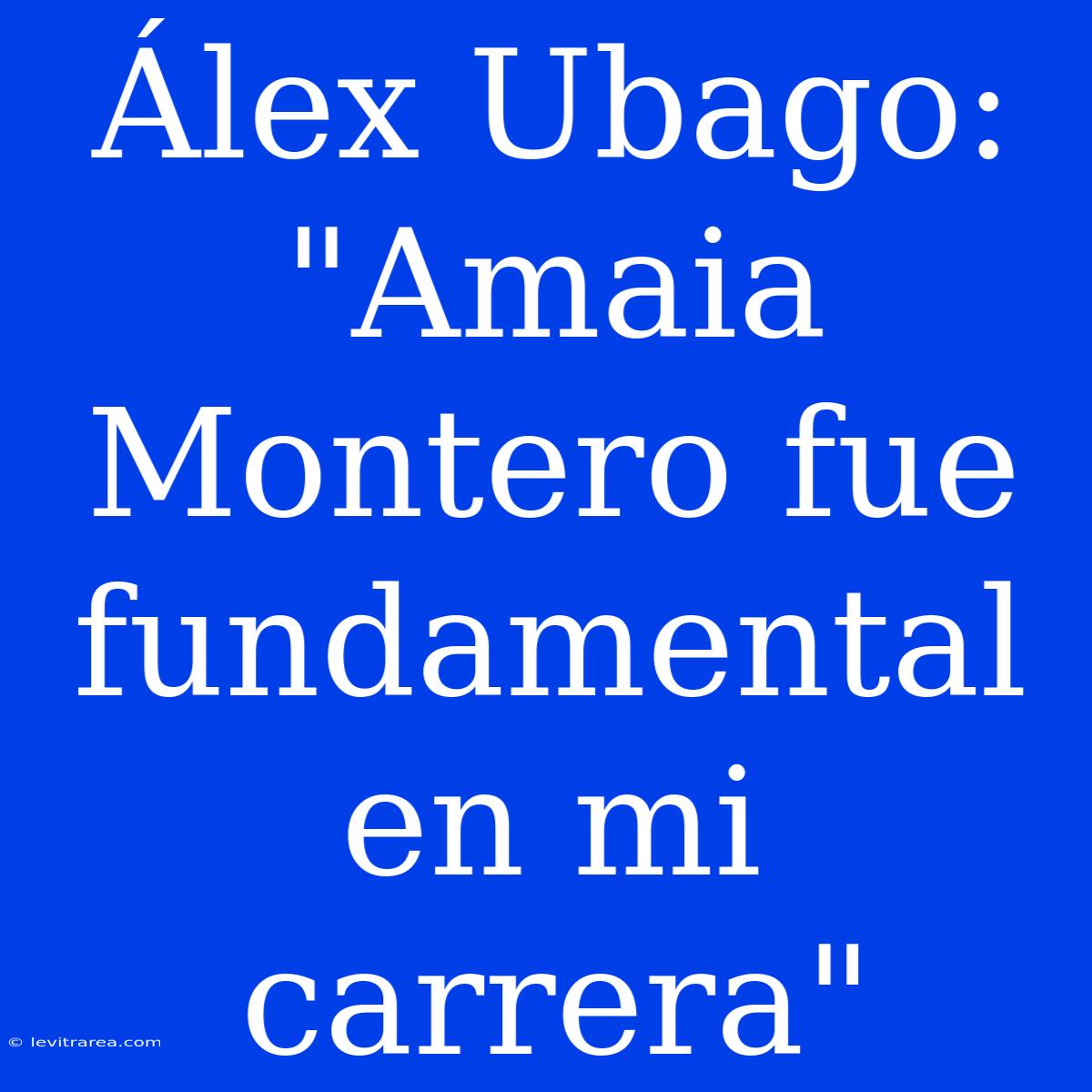 Álex Ubago: 