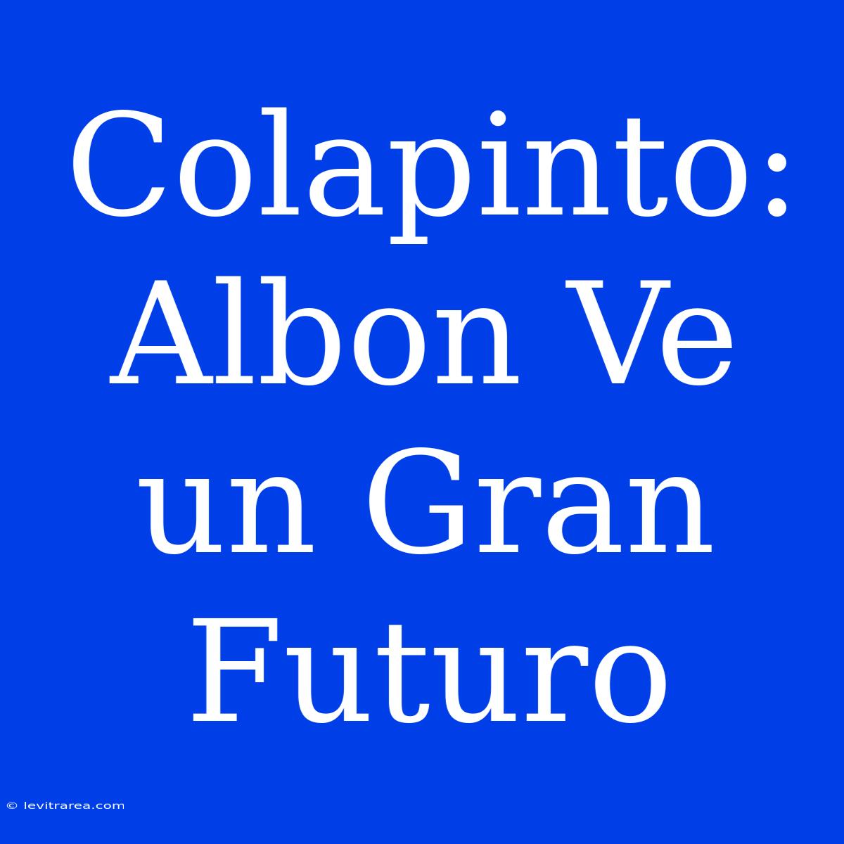 Colapinto: Albon Ve Un Gran Futuro