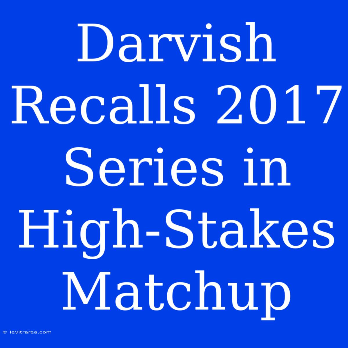 Darvish Recalls 2017 Series In High-Stakes Matchup