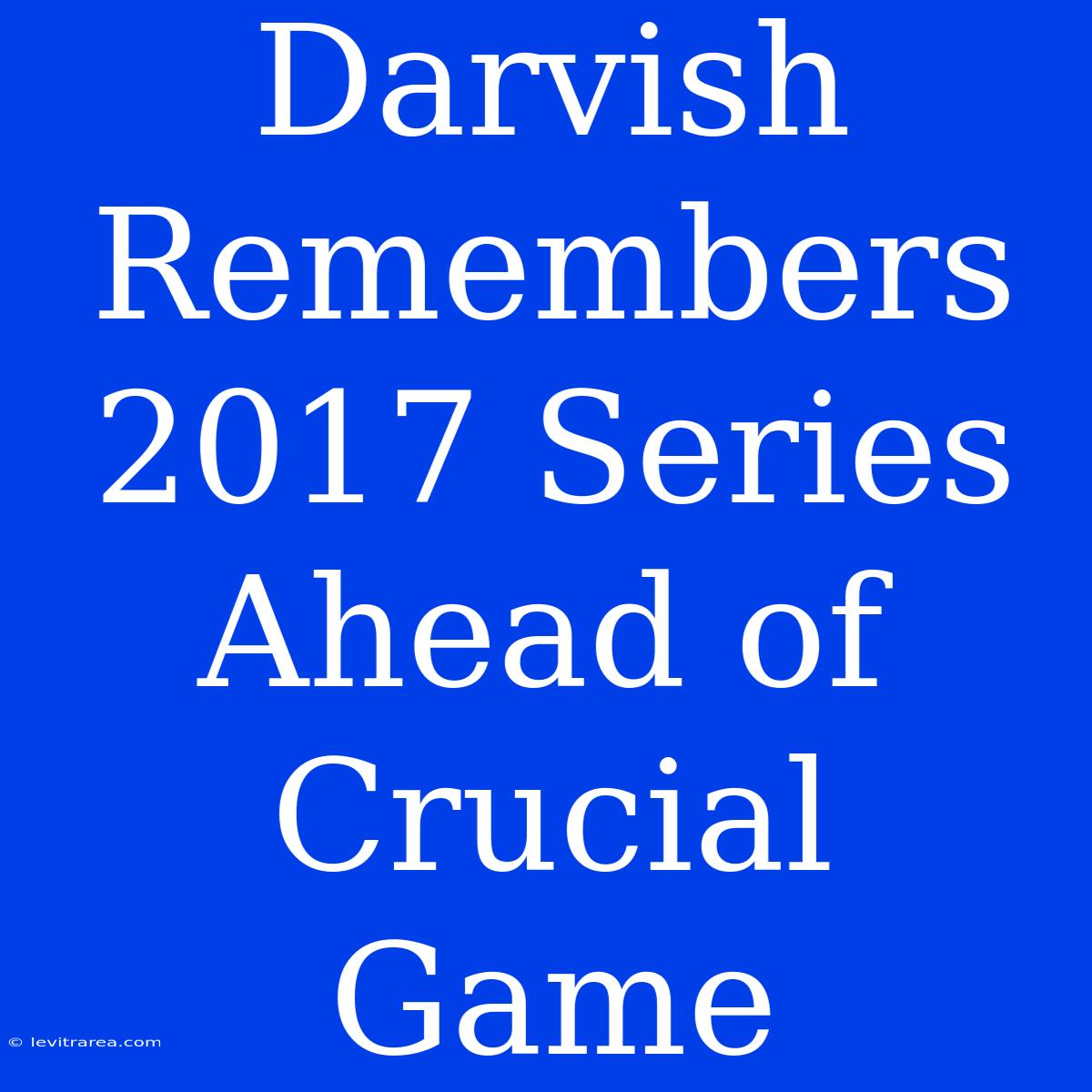 Darvish Remembers 2017 Series Ahead Of Crucial Game