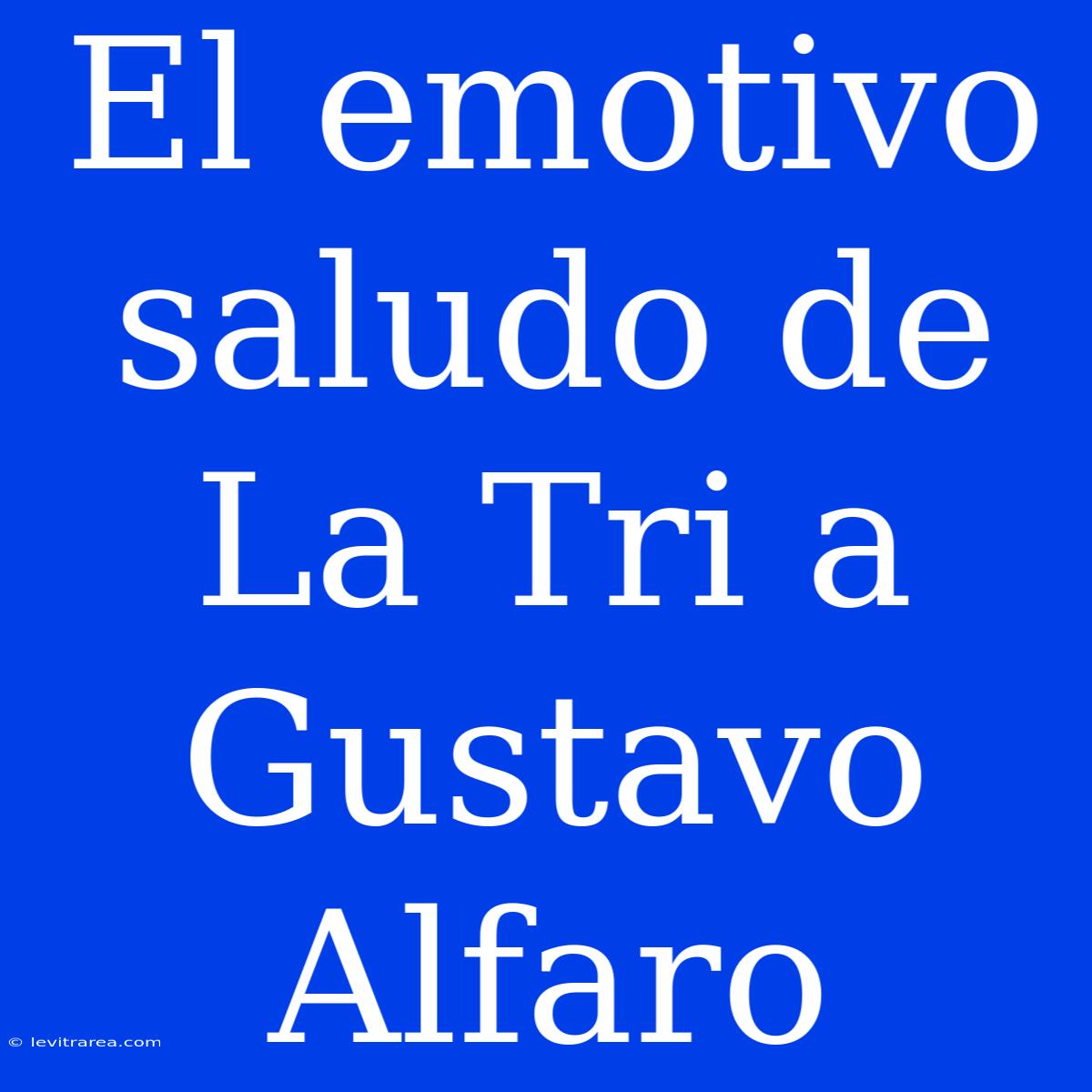 El Emotivo Saludo De La Tri A Gustavo Alfaro