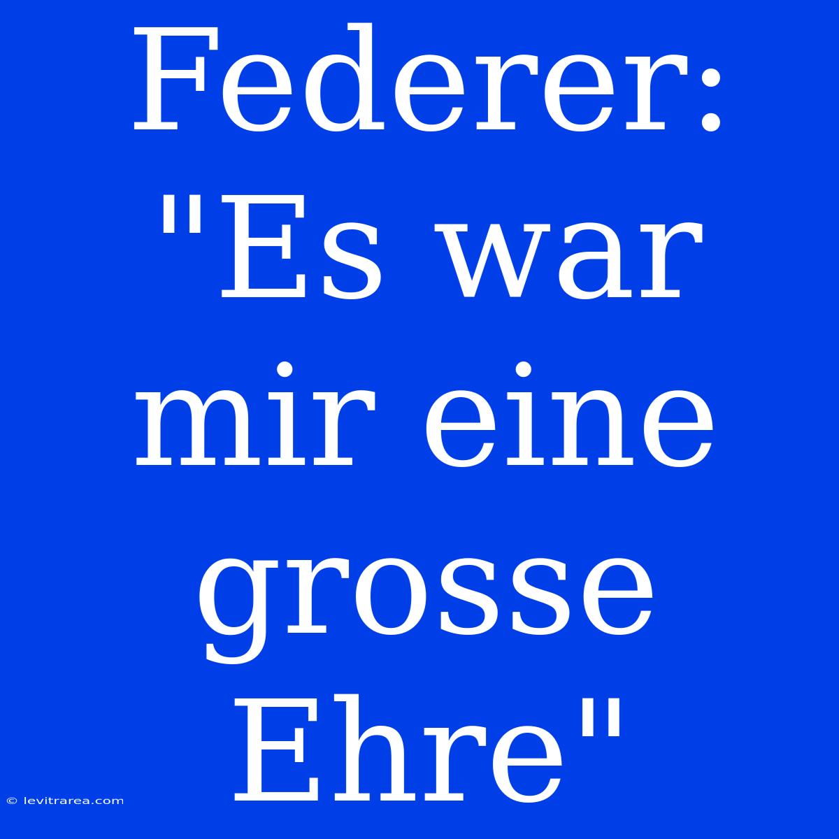 Federer: 