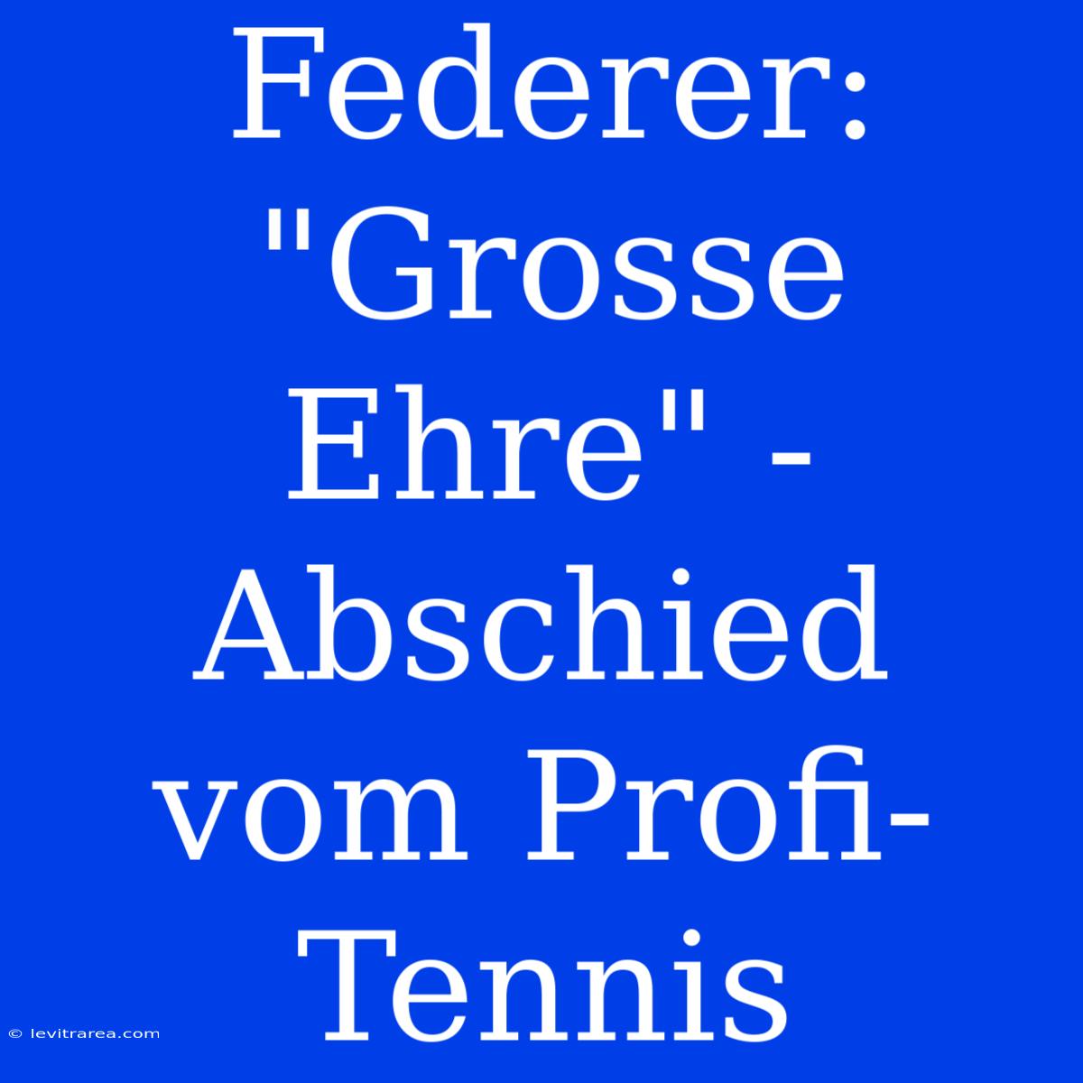 Federer: 