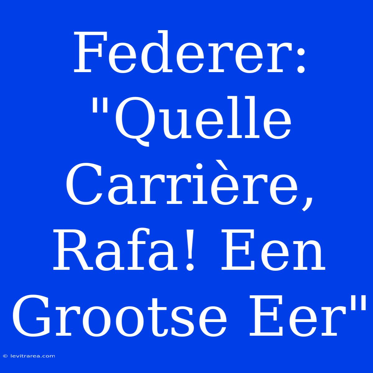 Federer: 