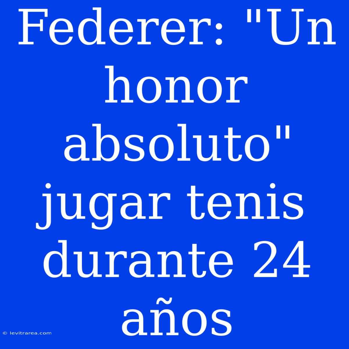 Federer: 