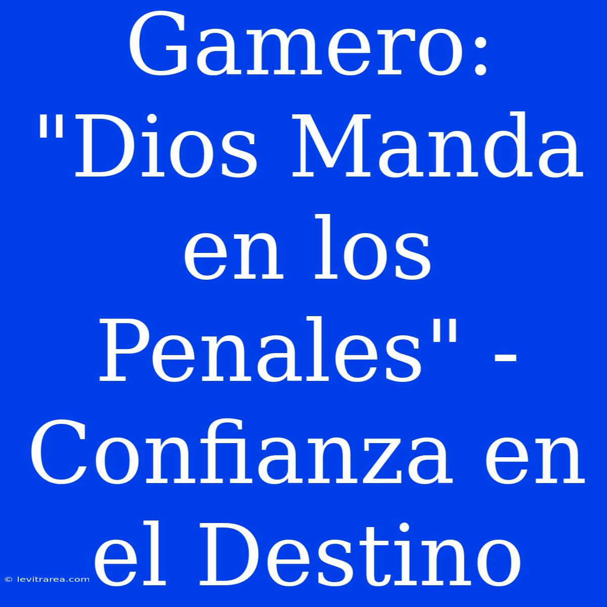 Gamero: 