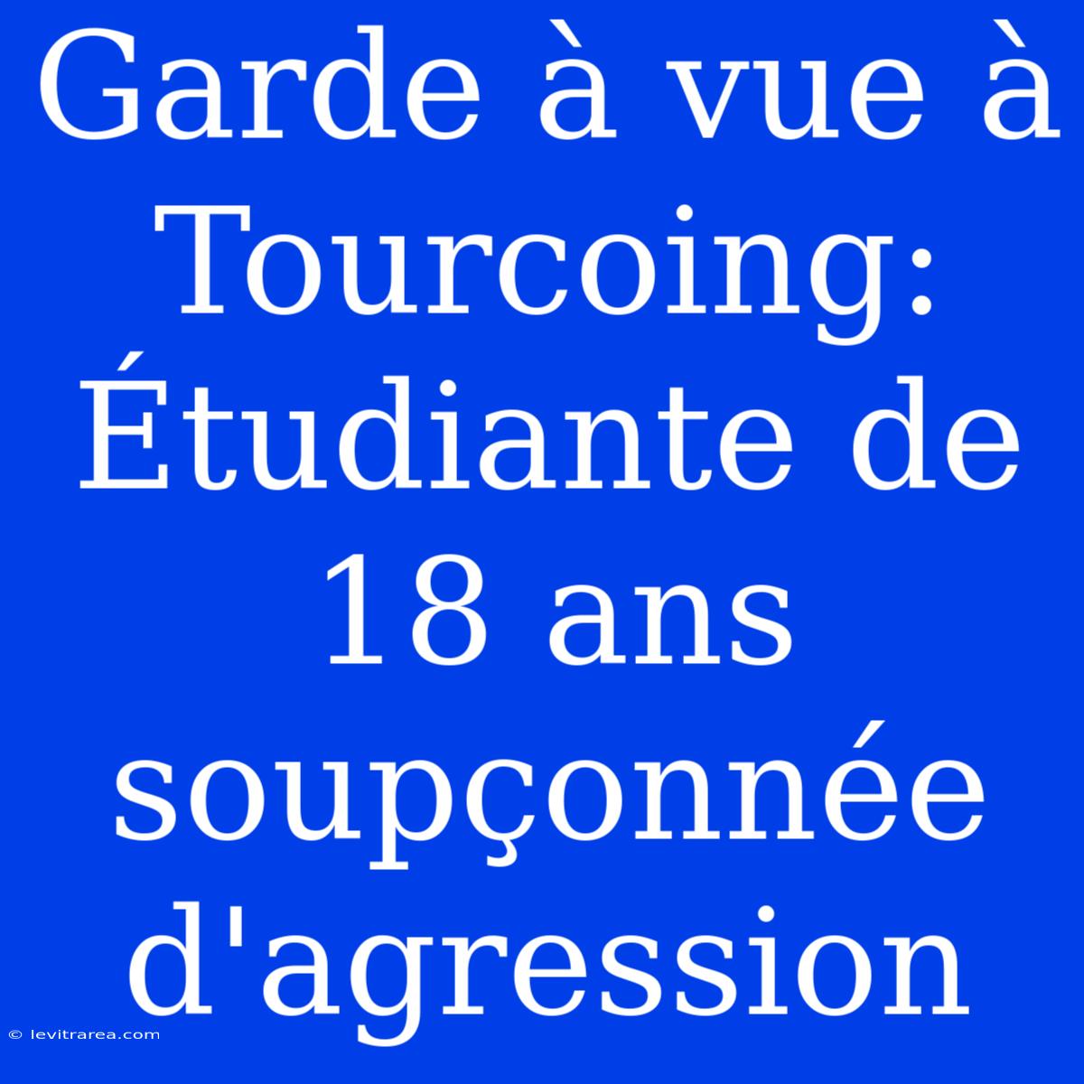 Garde À Vue À Tourcoing: Étudiante De 18 Ans Soupçonnée D'agression