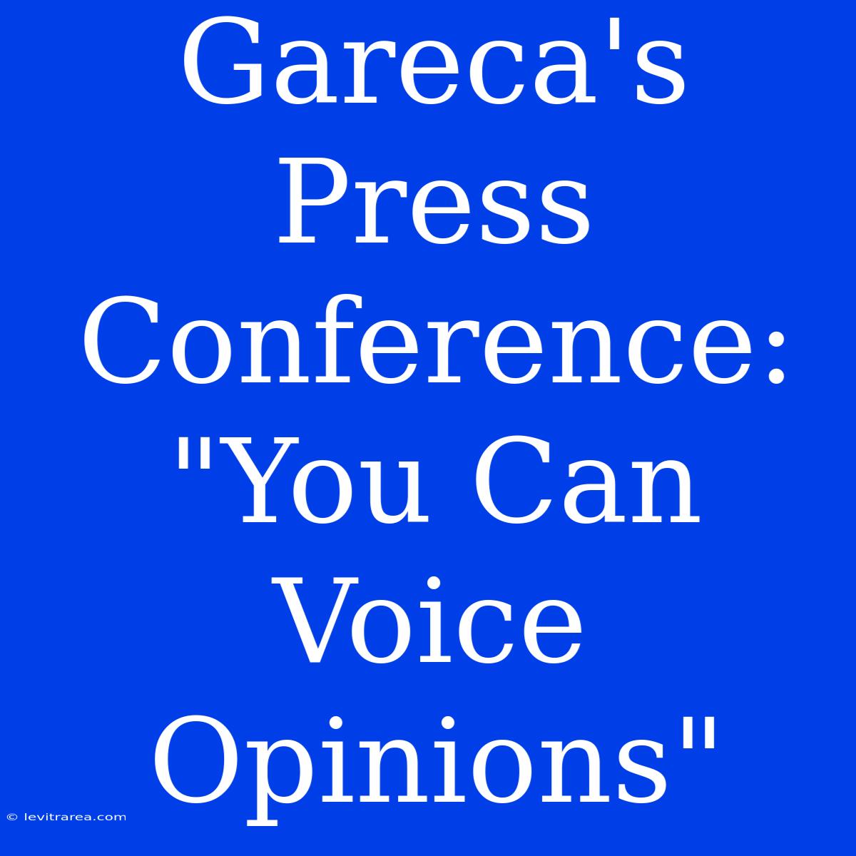 Gareca's Press Conference:  