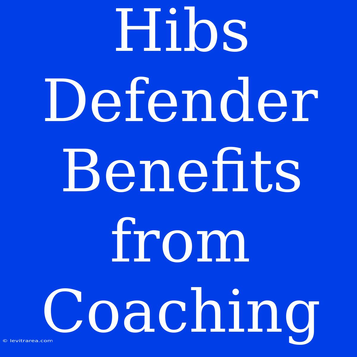 Hibs Defender Benefits From Coaching