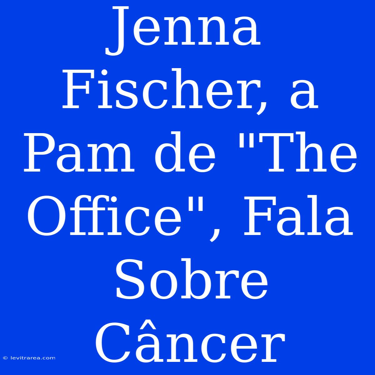 Jenna Fischer, A Pam De 