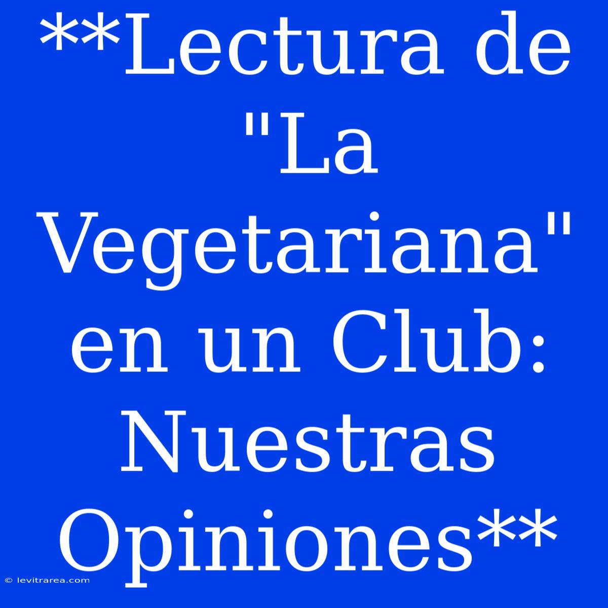 **Lectura De 