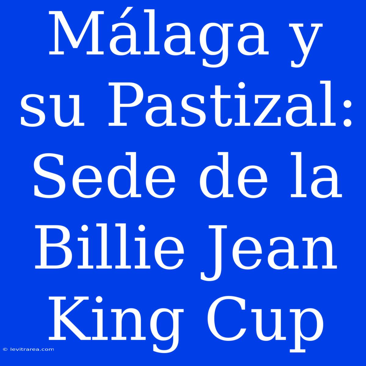 Málaga Y Su Pastizal: Sede De La Billie Jean King Cup