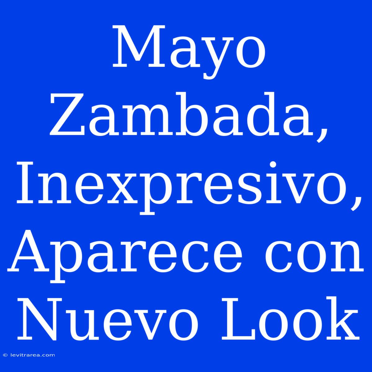 Mayo Zambada, Inexpresivo, Aparece Con Nuevo Look