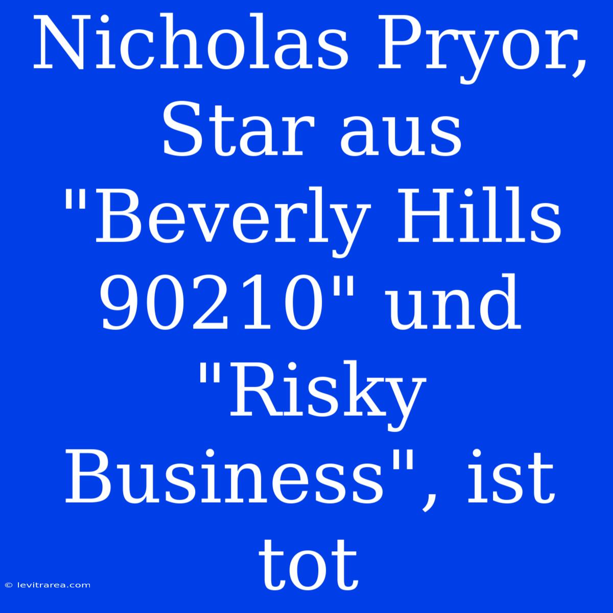 Nicholas Pryor, Star Aus 