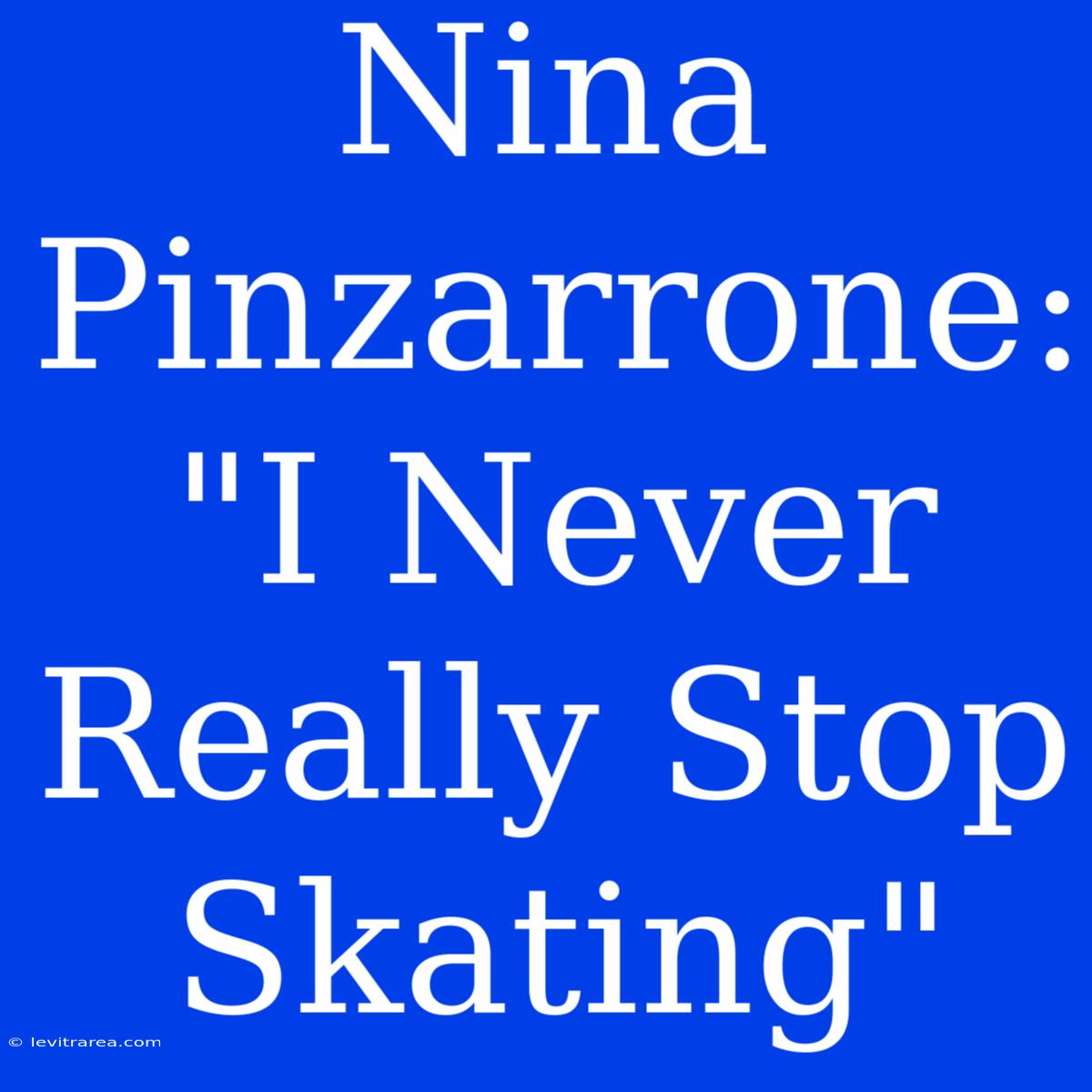 Nina Pinzarrone: 