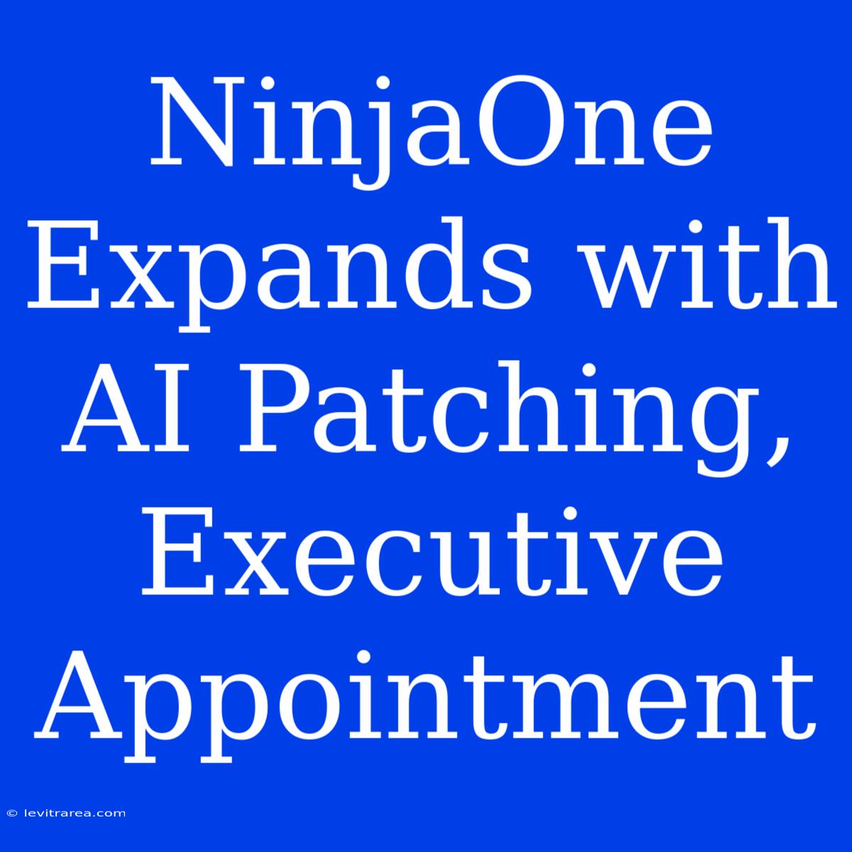 NinjaOne Expands With AI Patching, Executive Appointment 