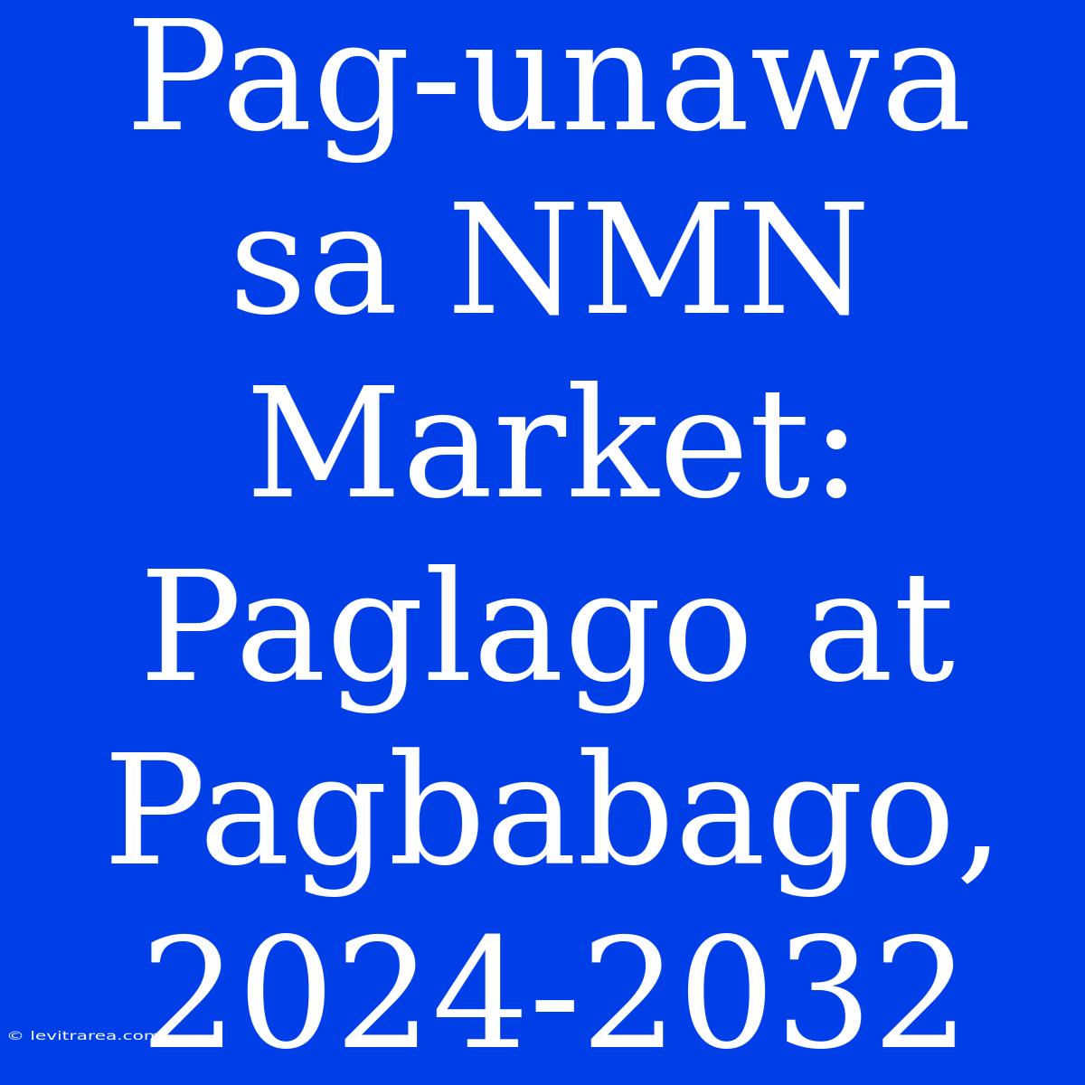 Pag-unawa Sa NMN Market: Paglago At Pagbabago, 2024-2032