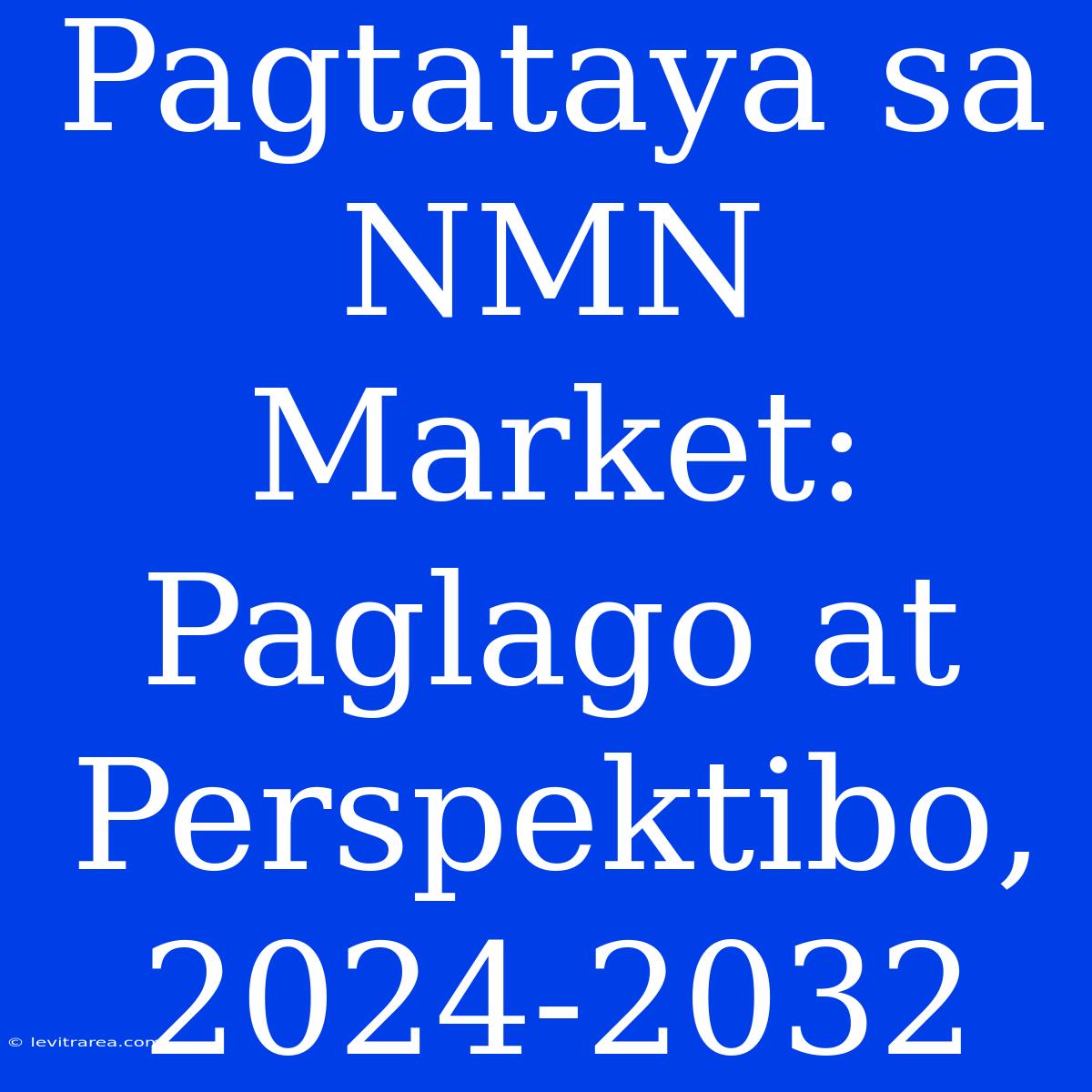 Pagtataya Sa NMN Market: Paglago At Perspektibo, 2024-2032