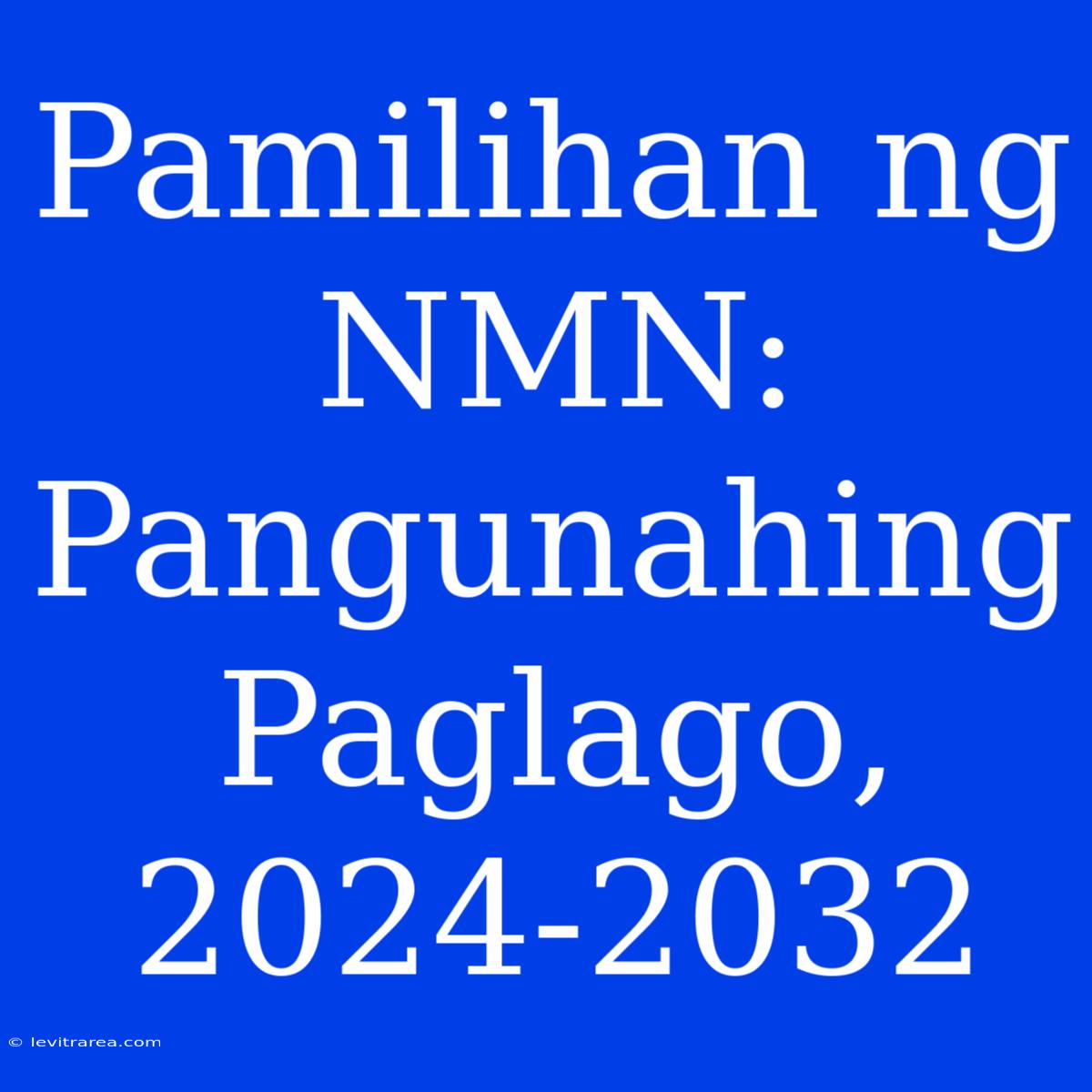 Pamilihan Ng NMN: Pangunahing Paglago, 2024-2032