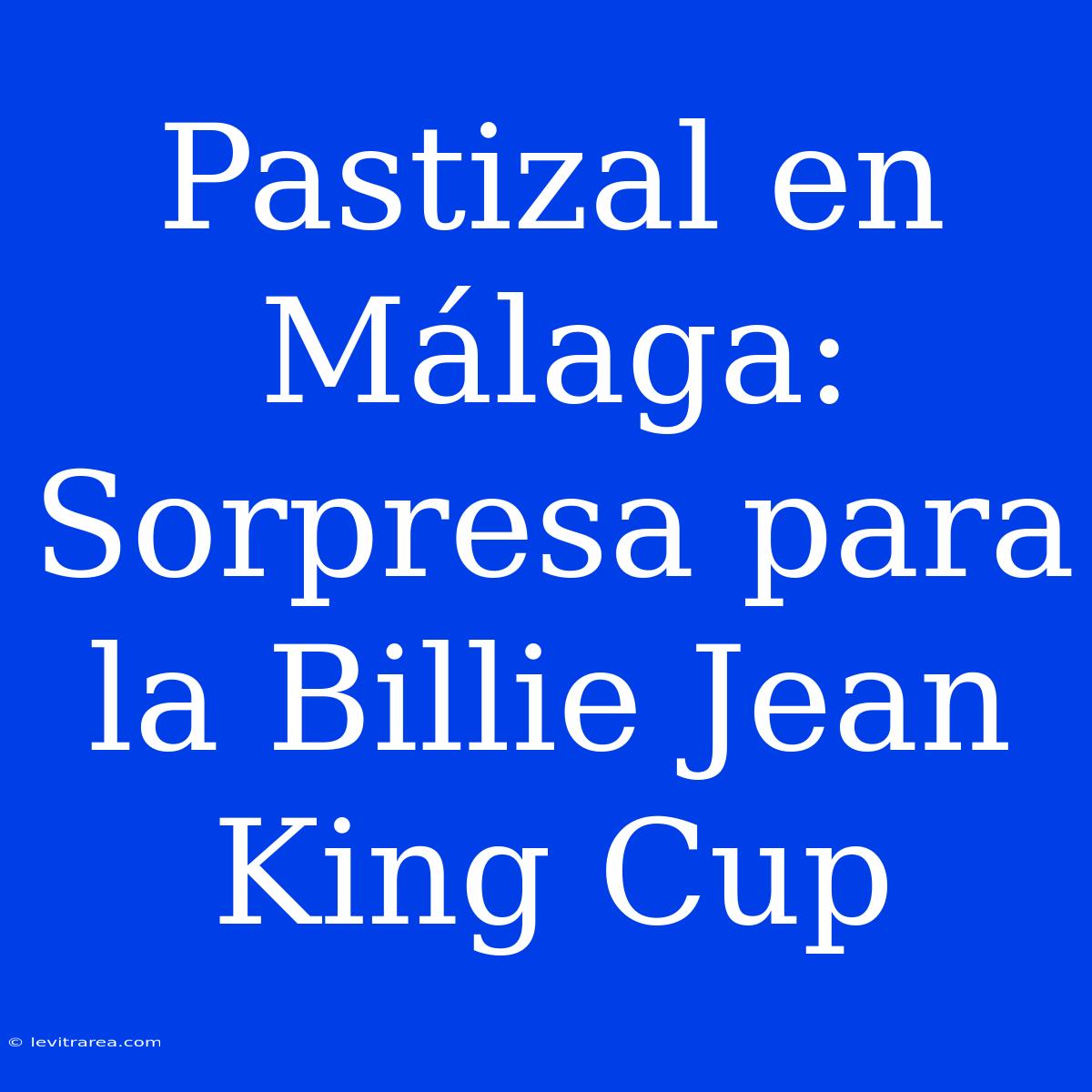 Pastizal En Málaga: Sorpresa Para La Billie Jean King Cup 