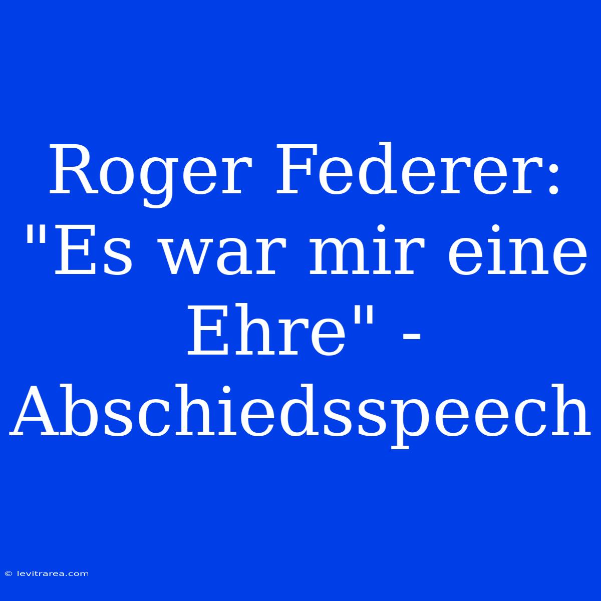 Roger Federer: 