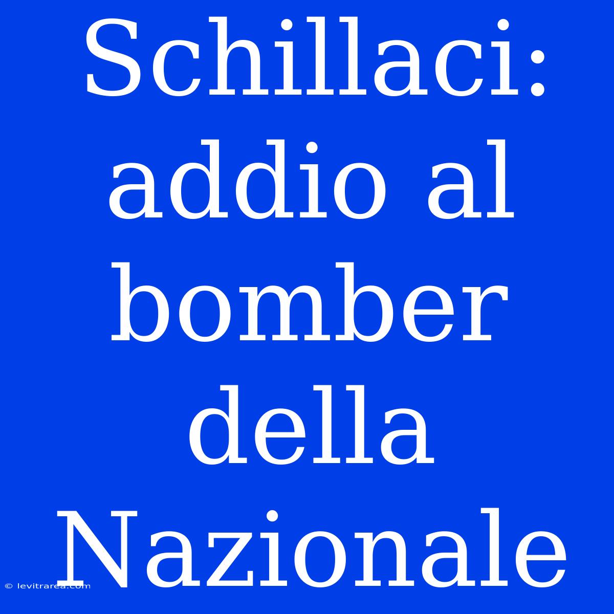 Schillaci: Addio Al Bomber Della Nazionale