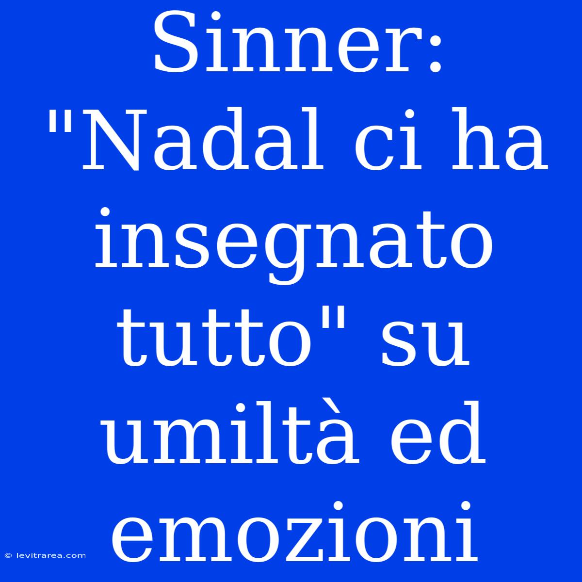 Sinner: 