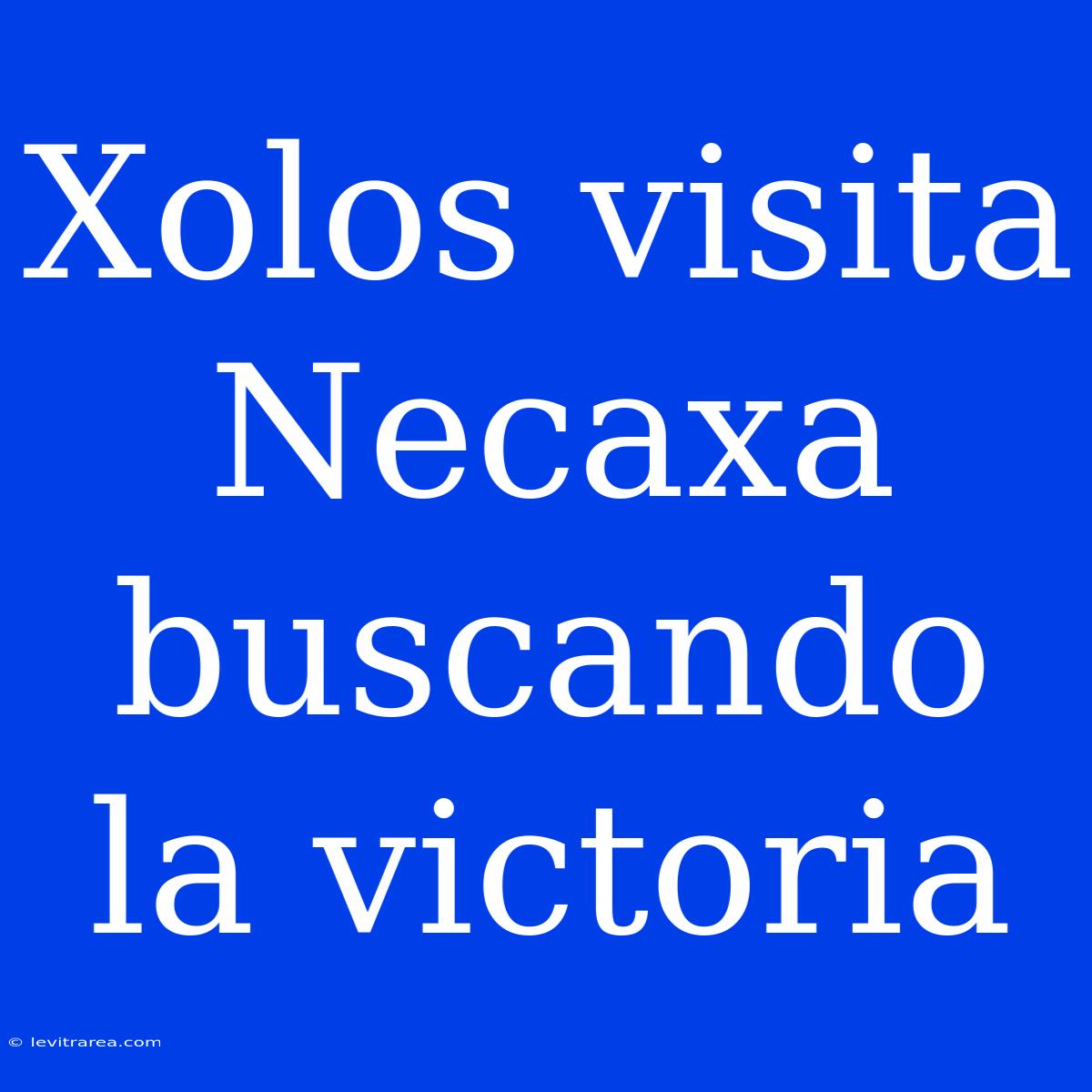 Xolos Visita Necaxa Buscando La Victoria