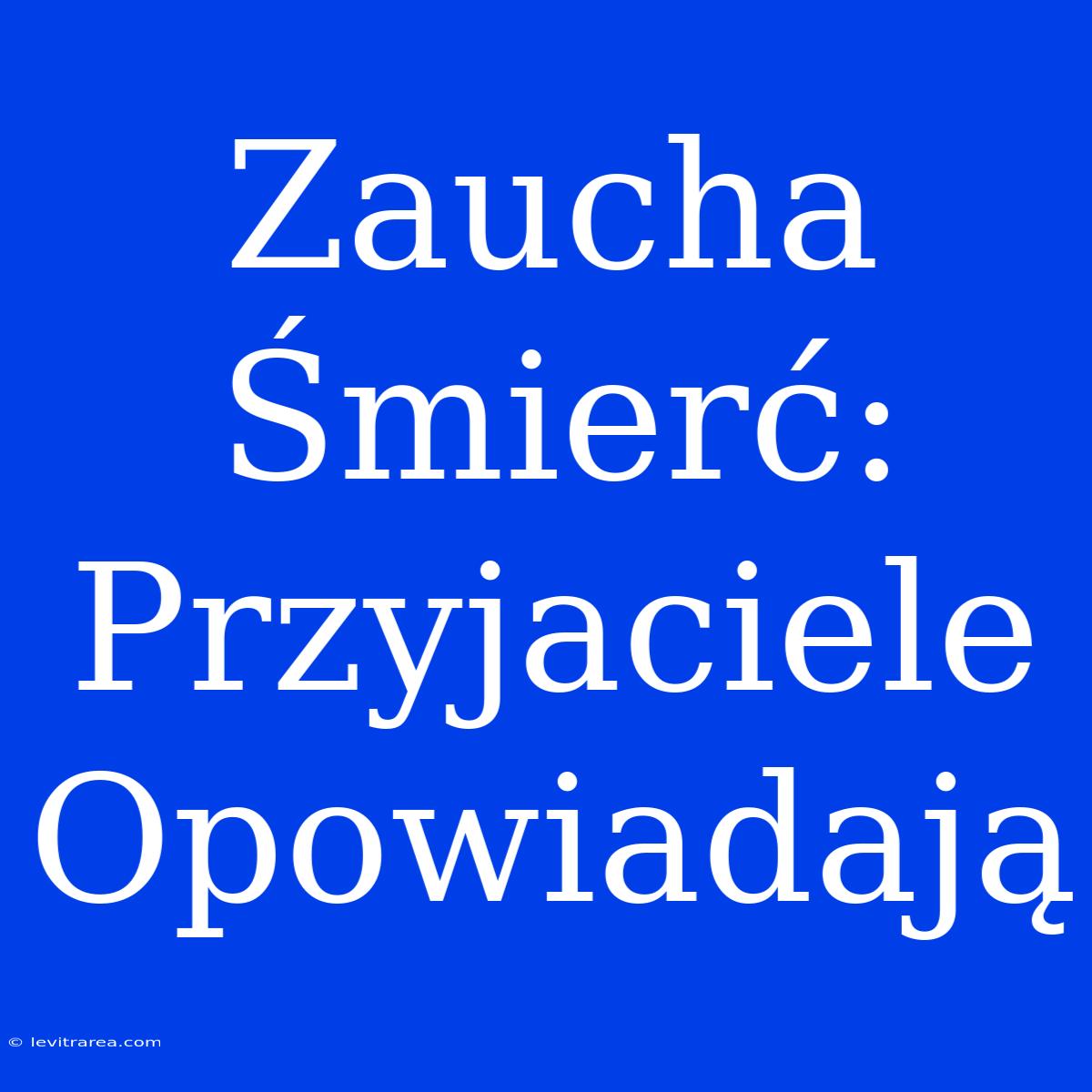 Zaucha Śmierć: Przyjaciele Opowiadają